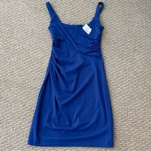 Susana Monaco Royal Blue Mini Dress NWT
